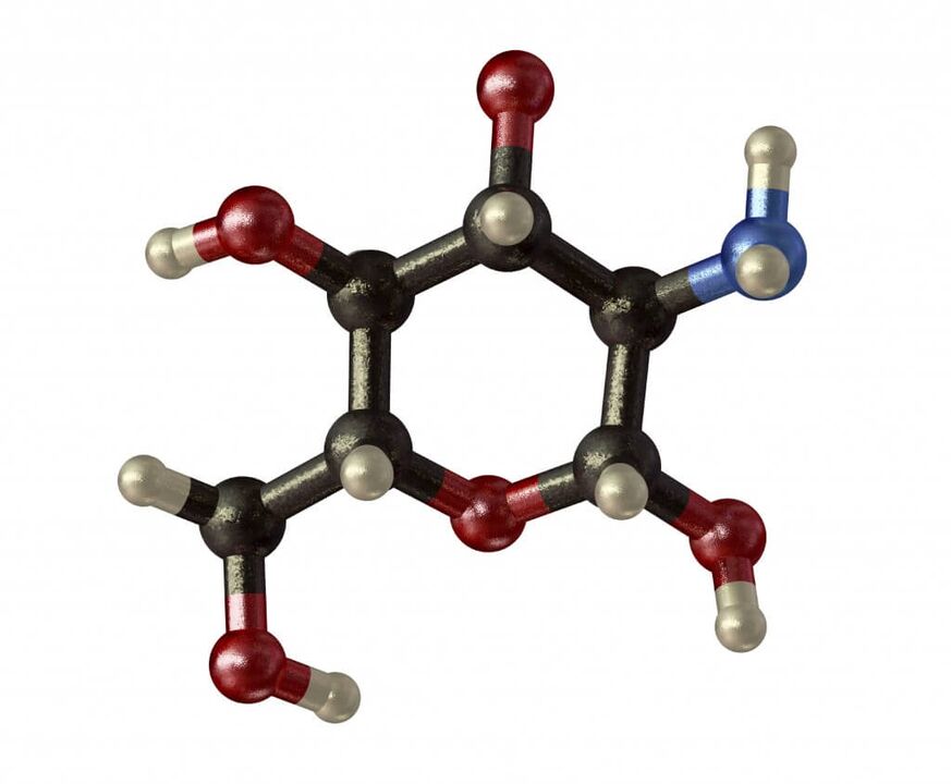 glucozamină - un element al compoziției HondroFrost